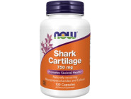 Shark Cartilage 750мг Now Foods (100 капсул)