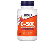 Vitamin C-500 Calcium Ascorbate-C Now Foods (100 вег капсул)