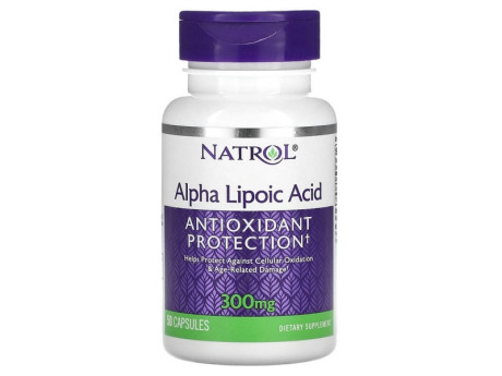 Alpha Lipoic Acid 300мг Natrol (50 капсул)