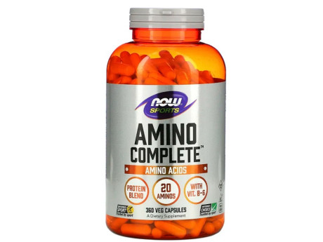 Amino Complete Sports Now Foods (360 капсул)