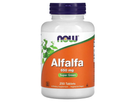 Alfalfa 10 Grain Now Foods (250 таблеток)