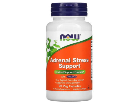 Adrenal Stress Super Cortisol Support Now Foods (90 вег капсул)