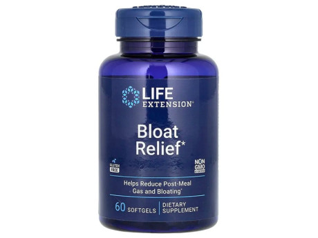Bloat Relief Life Extension (60 капсул)