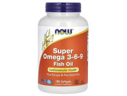 Super Omega 3-6-9 1200 mg NOW (180 капсул)
