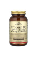 Vitamin D3 5000 IU Solgar (240 вег капсул)