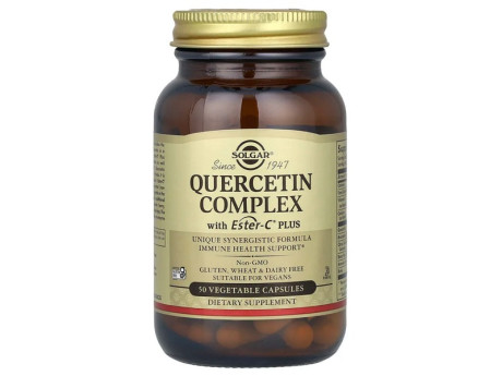 Quercetin Complex with Ester-C Plus Solgar (50 вег капсул)