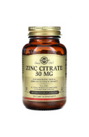 Zinc Citrate 30мг Solgar (100 вег капсул)