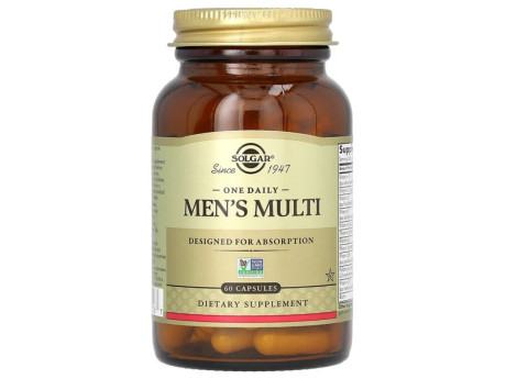 One Daily Mens Multi Solgar (60 капсул)