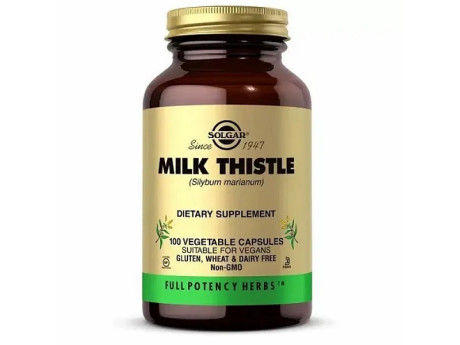 Milk Thistle 450мг Solgar (100 вег капсул)