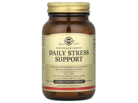 Daily Stress Support Solgar (60 вег капсул)