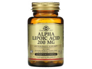 Alpha Lipoic Acid 200мг Solgar (50 вег капсул)