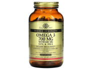 Double Strength Omega-3 700мг Solgar (120 капсул)