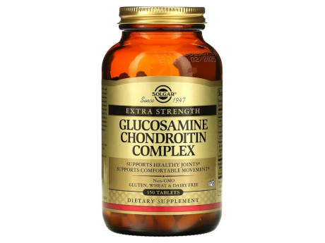 Glucosamine Chondroitin Complex Extra Strength Solgar (150 таблеток)