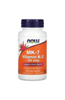 MK-7 Vitamin K-2 100мкг NOW (120 вег капсул)
