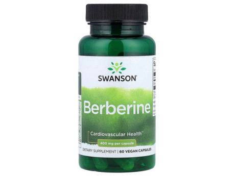 Berberine 400мг Swanson (60 вег капсул)