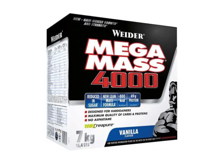 MEGA MASS 4000 Weider 3кг