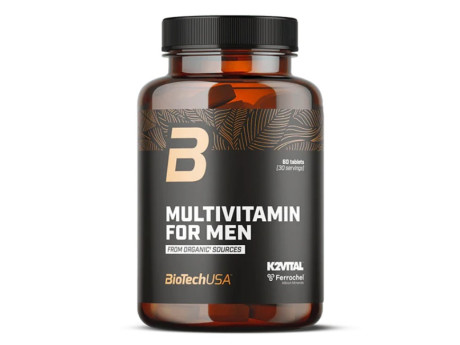 Multivitamin for Men from organic sources BiotechUSA (60 таблеток)
