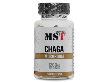 Chaga Mushroom 1200мг MST (60 капсул)