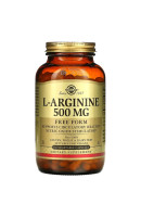 L-Arginine 500мг Solgar (250 вег капсул)