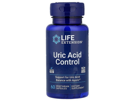 Uric Acid Control Life Extension (60 вег капсул)
