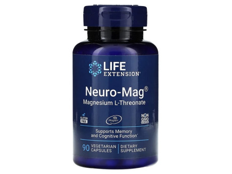 Neuro-Mag Magnesium L-Threonate Life Extension (90 вег капсул)