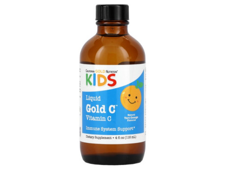 Children's Liquid Gold Vitamin C California Gold Nutrition (118 мл)