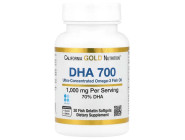 DHA 700 Fish Oil 1000мг California Gold Nutrition (30 капсул)