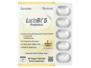 LactoBif Probiotics 5 Billion CFU California Gold Nutrition (60 вег капсул)