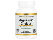 Magnesium Chelate 210мг California Gold Nutrition (90 таблеток)