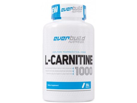 L-Carnitine 1000мг Everbuild (30 таблеток)