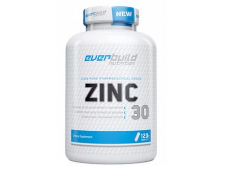 Zinc Bisglycinate 30мг Everbuild (120 таблеток)
