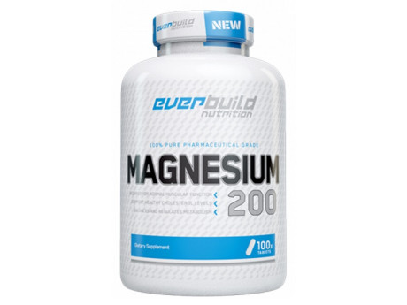 Magnesium Citrate 200мг Everbuild (100 таблеток)