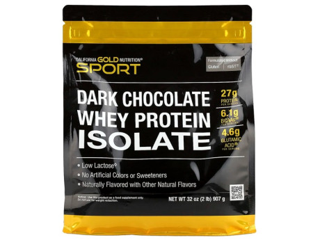 100% Whey Protein Isolate California Gold Nutrition (907 грамм)