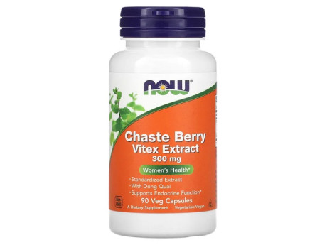 CHASTE BERRY (VITEX) Now Foods (90 вег капсул)