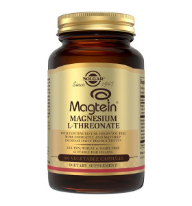 Magnesium Threonate Magtein Solgar (100 вег капсул)