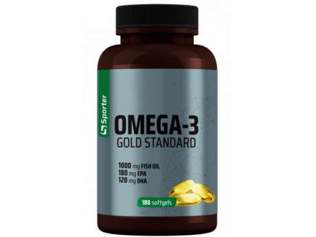 Omega-3 Gold Standard Sporter (180 капсул)