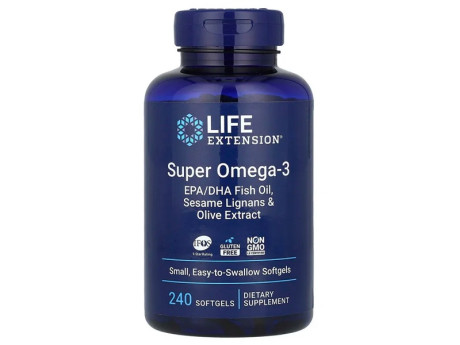 Super Omega-3 Life Extension (120 капсул)