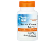 Vitamin K2 MK-7 45мкг Doctor's Best (60 вег капсул)