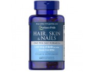 Hair, Skin & Nails с 2500 мг Биотина (60 капсул)