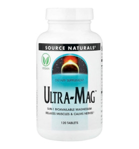 ULTRA-MAG Source Naturals (120 таблеток)