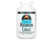 MAGNESIUM CITRATE 133мг Source Naturals (180 капсул)