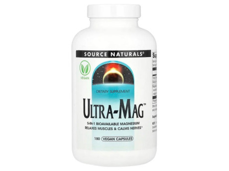 ULTRA-MAG Source Naturals (180 вег капсул)