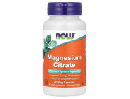 Magnesium Citrate NOW foods (60 вег капсул)