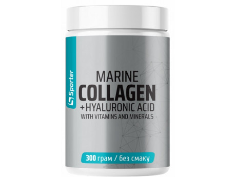 Marine Collagen + Hyaluronic Acid Sporter (300 грамів)