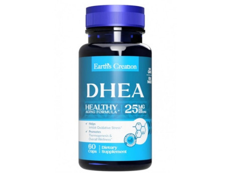 DHEA 25мг Earth‘s Creation (60 капсул)