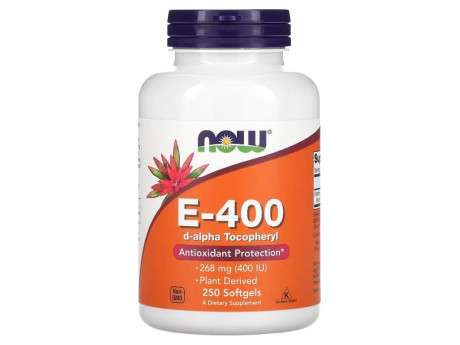 Vitamin E-400 DA NOW (250 капсул)