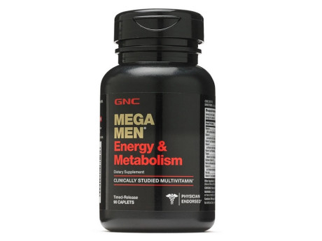 Mega Men Energy Metabolism GNC (90 таблеток)