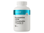 Glucosamine + MSM + Chondroitin + Vitamin C OstroVit (90 таблеток)