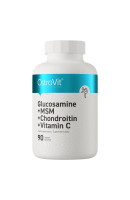 Glucosamine + MSM + Chondroitin + Vitamin C OstroVit (90 таблеток)