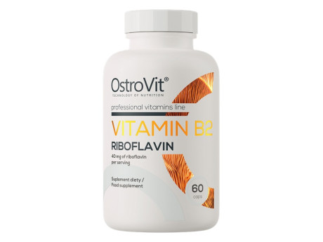 Vitamin B2 Riboflavin OstroVit (60 капсул)